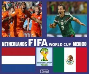 yapboz Hollanda - Meksika, Sekizinci finallerinde, Brezilya 2014